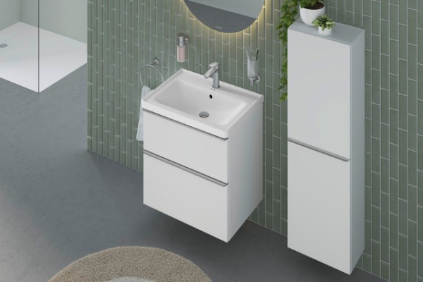 Duravit Wave Einhebel-Waschtischmischer Edelstahl Gebürstet 52x166x171 mm - WA1020002070