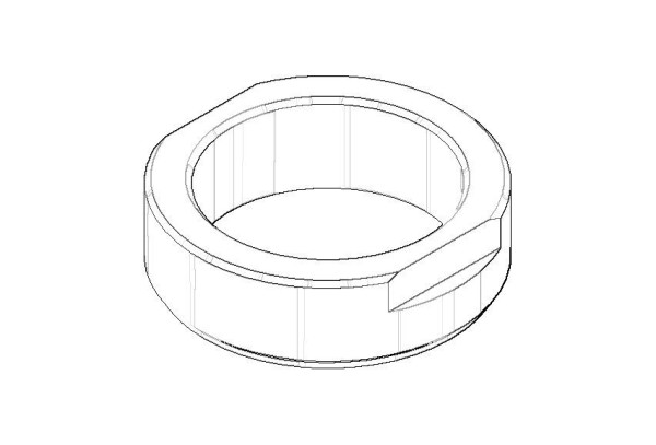 Dornbracht Befestigung Ersatzteile 092404130 D. 30 x 9 mm roh vernickelt