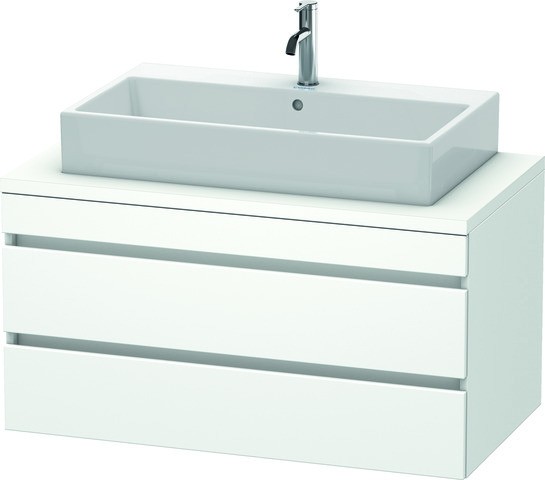 Duravit DuraStyle Konsolenwaschtischunterbau wandhängend Weiß Matt 1000x548x512 mm - DS531901818