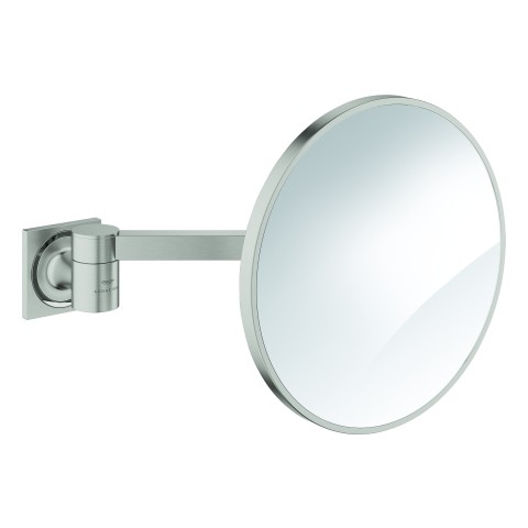 GROHE Kosmetikspiegel Allure 40967_1 Wandmontage supersteel, 40967DC1