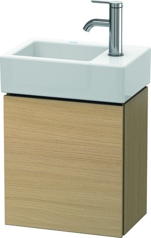 Duravit L-Cube Waschtischunterbau wandhängend Mediterrane Eiche Matt 364x241x400 mm - LC6293R7171