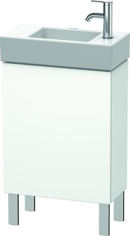 Duravit L-Cube Waschtischunterbau bodenstehend Weiß Matt 480x240x582 mm - LC6751L1818