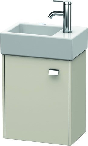 Duravit Brioso Waschtischunterbau wandhängend Taupe Matt 364x239x442 mm - BR4049L1091