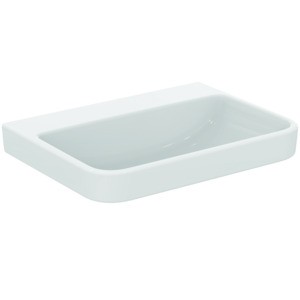 Ideal Standard Waschtisch i.life B o.Hl. ohne Überlauf 650x480x180mm Weiss, T533801