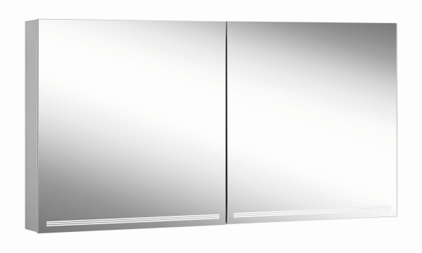 Schneider Spiegelschrank GRACE Line TW 140/2/TW, silbereloxiert, 116.540.02.50