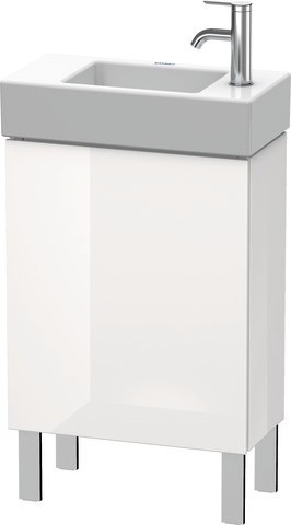 Duravit L-Cube Waschtischunterbau bodenstehend Taupe Supermatt 480x240x582 mm - LC6751R8383