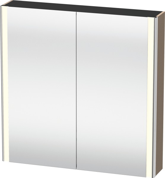 Duravit XSquare Spiegelschrank Leinen 800x155x800 mm - XS7112075751000