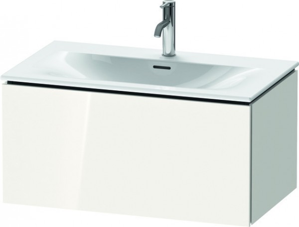 Duravit L-Cube Waschtischunterbau wandhängend Graphit Supermatt 820x481x400 mm - LC613708080