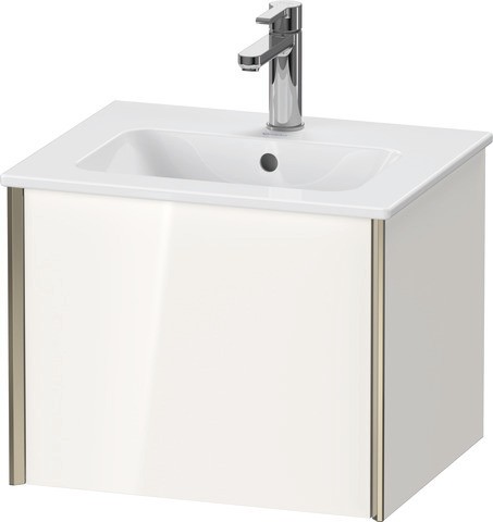 Duravit XViu Waschtischunterbau wandhängend Weiß Supermatt 510x420x400 mm - XV42150B284