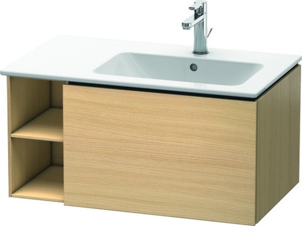 Duravit L-Cube Waschtischunterbau wandhängend Mediterrane Eiche Matt 820x481x400 mm - LC619207171