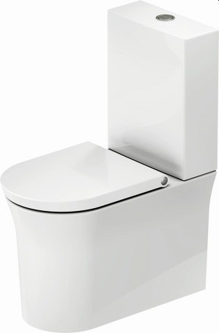 Duravit White Tulip Stand WC für Kombination Weiß Hochglanz 650 mm - 21970900001