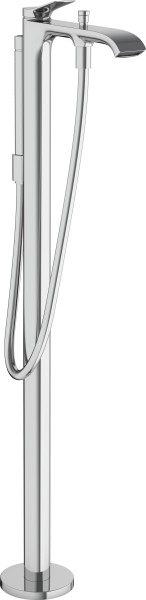 Hansgrohe Wannenmischer Vivenis Fertigset zur Bodenmontage chrom, 75445000