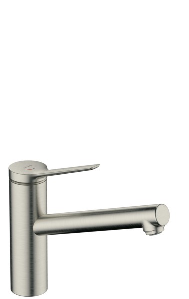 Hansgrohe Spültischmischer 150 Zesis M33 EcoSmart 1jet edelstahl-optik, 74813800