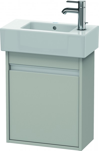 Duravit Ketho Waschtischunterbau wandhängend Betongrau Matt 450x225x550 mm - KT6629R0707