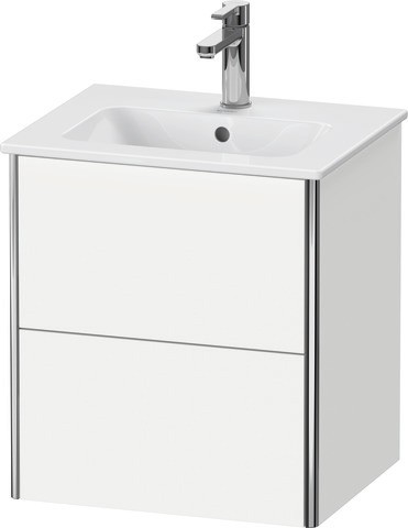 Duravit XSquare Waschtischunterbau wandhängend Weiß Matt 510x418x560 mm - XS430601818