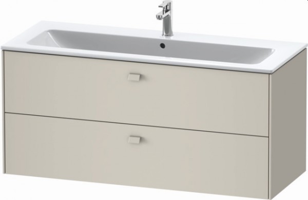 Duravit Brioso Waschtischunterbau wandhängend Taupe Matt 1220x479x553 mm - BR410409191