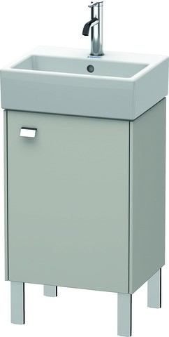 Duravit Brioso Waschtischunterbau bodenstehend Betongrau Matt 434x339x570 mm - BR4430R1007