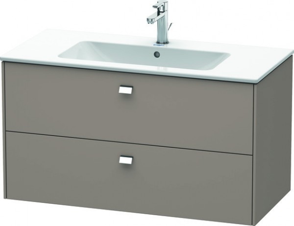 Duravit Brioso Waschtischunterbau wandhängend Basalt Matt 1020x479x553 mm - BR410301043