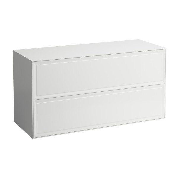 LAUFEN Sideboard TheNewClassic 457x1177x600, o. Aus 2 Schubl Push/Pull weiss lack, H4060260856311