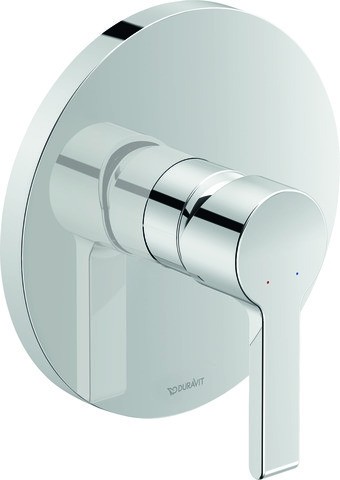 Duravit B.2 Einhebel-Brausemischer Unterputz Chrom Hochglanz 170x87x170 mm - B24210010010