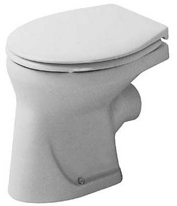 Duravit Duraplus Stand WC Weiß Hochglanz 390 mm - 0106090000