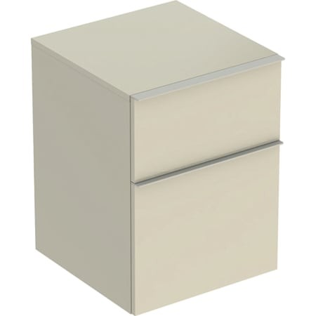 Geberit iCon Seitenschrank, 2 Schubladen