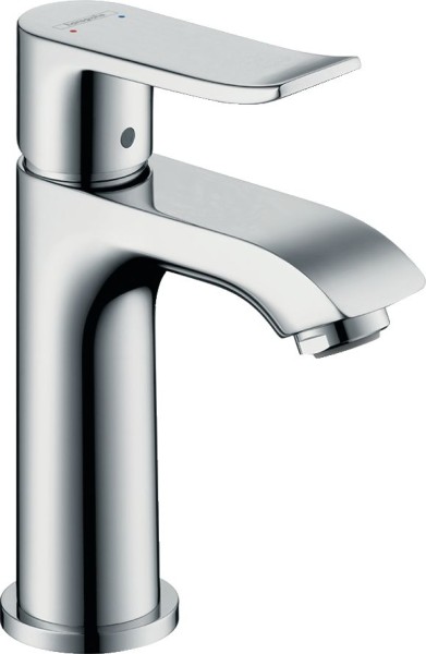 Hansgrohe Waschtischmischer 100 Metris für Handwaschbecken chrom, 31088000