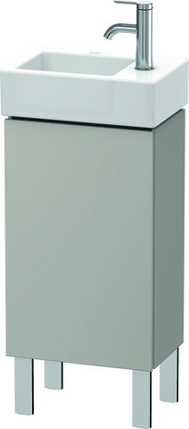 Duravit L-Cube Waschtischunterbau bodenstehend Betongrau Matt 364x241x582 mm - LC6793R0707