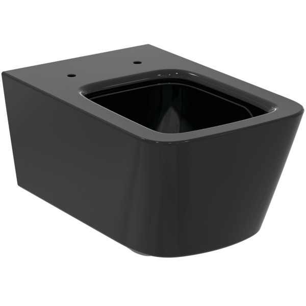 Ideal Standard Wandtiefspül-WC Blend Cube AquaBlade 355x540x350mm Schwarz glänzend, T3686V2