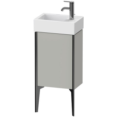 Duravit XViu Waschtischunterbau bodenstehend Betongrau Matt 364x234x493 mm - XV4530RB207