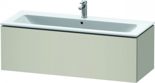 Duravit L-Cube Waschtischunterbau wandhängend Taupe Matt 1220x481x400 mm - LC614309191