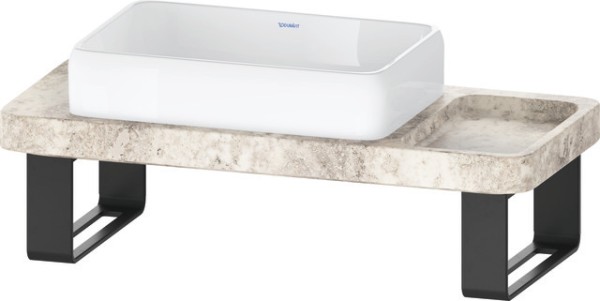 Duravit Qatego Waschtisch mit Konsole und Konsolenträger 1000x450x900 mm - D4800500