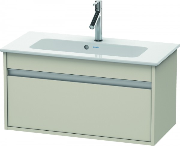 Duravit Ketho Waschtischunterbau wandhängend Taupe Matt 800x385x410 mm - KT642309191