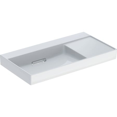 Geberit ONE Waschtisch 90x48,4cm, Abgang horizontal, Ablg.re