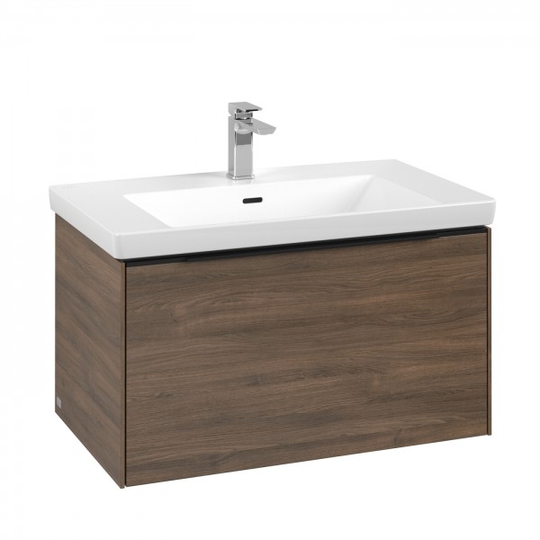 Villeroy & Boch Subway 3.0 Waschbeckenunterschrank, 1 Auszug, 772 x 432 x 462 mm, Arizona Oak / Ariz