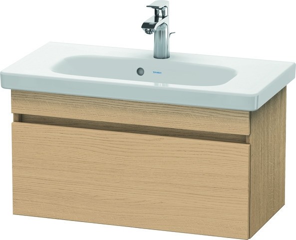 Duravit DuraStyle Waschtischunterbau wandhängend Natur Eiche Matt 730x368x398 mm - DS639903030