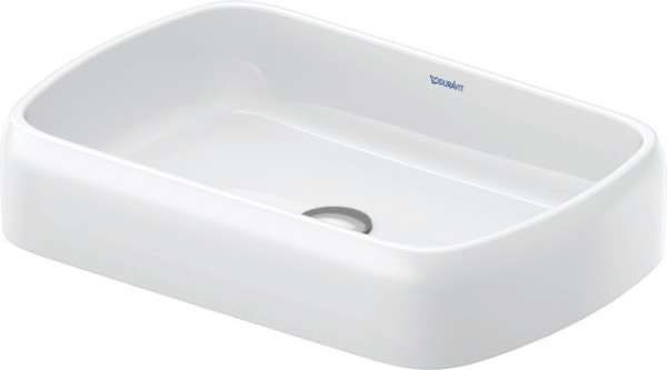 Duravit Qatego Aufsatzbecken Weiß Hochglanz, 600 mm - 2384602079