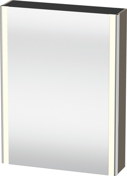 Duravit XSquare Spiegelschrank Flanell Grau 600x155x800 mm - XS7111R90900000