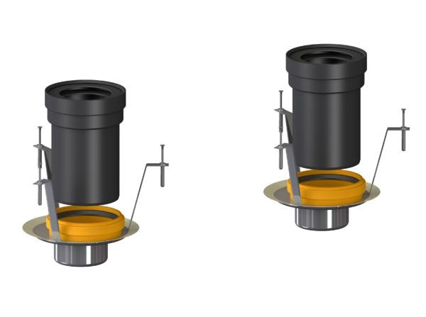 Dallmer Brandschutz-Rohbauelement 11 DUO, DN 50, 515315