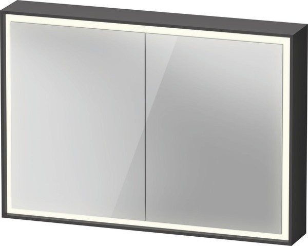 Duravit L-Cube Spiegelschrank Graphit 1000x155x700 mm - LC7552049491000