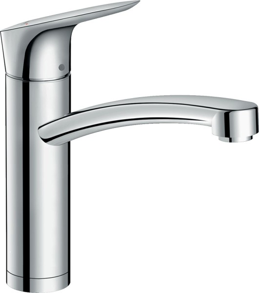 Hansgrohe Spültischmischer 160 Logis Schwenkauslauf chrom Vorfenstermontage, 71833000